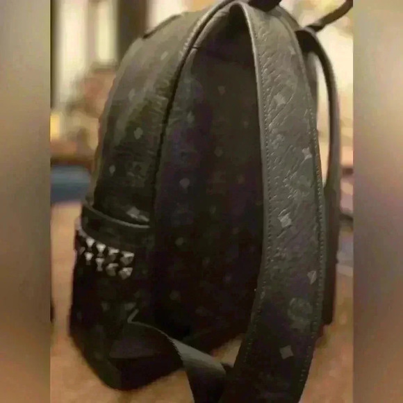 MCM Stark Side Studs Backpack in Visetos - Picture 9 of 11